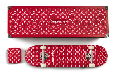 louis vuitton supreme skateboard for sale|Louis Vuitton skateboard price.